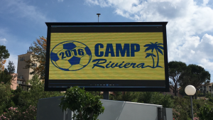 Camp Riviera_Big screen